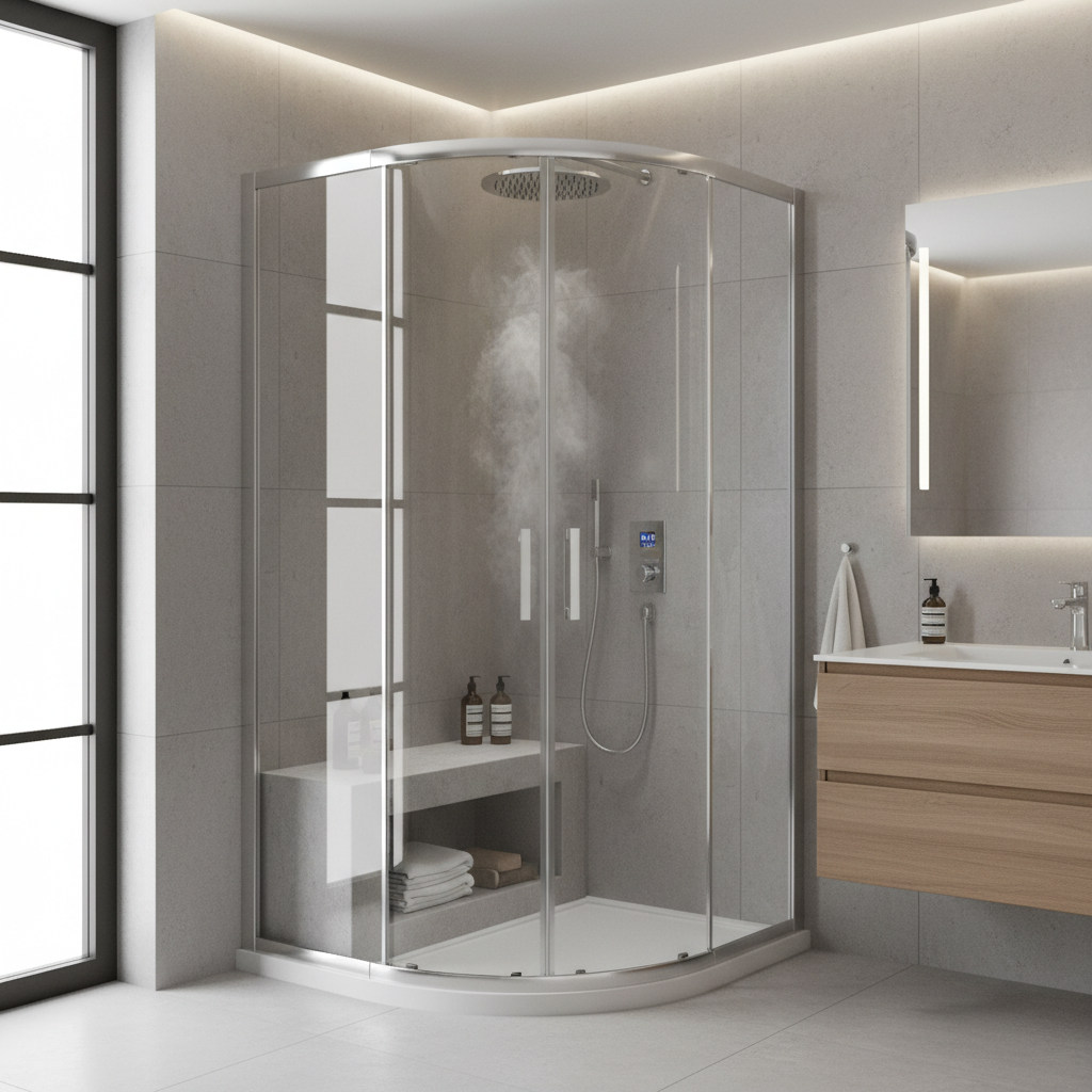 Corner Steam Shower Cabinet