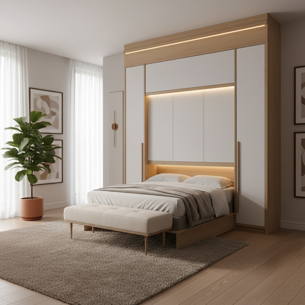 Murphy Bed with Desk